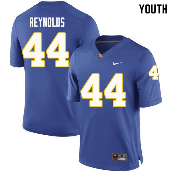 Youth #44 Elias Reynolds Pittsburgh Panthers College Football Jerseys Sale-Royal